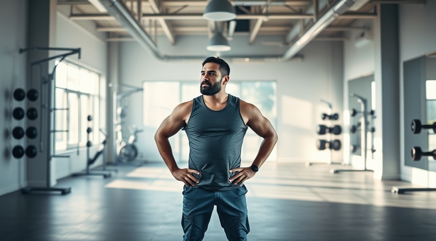 Thoughtful gym owner in an empty studio, reflecting on fitness industry trends.