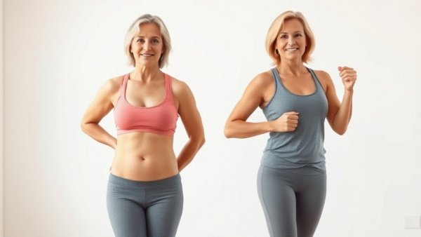 Weight training for over 40s transformation progress.