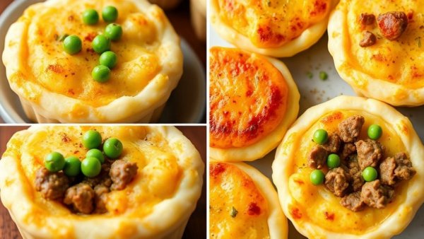 Colorful Shepherd’s Pie recipes collage with mashed potatoes and rich filling.