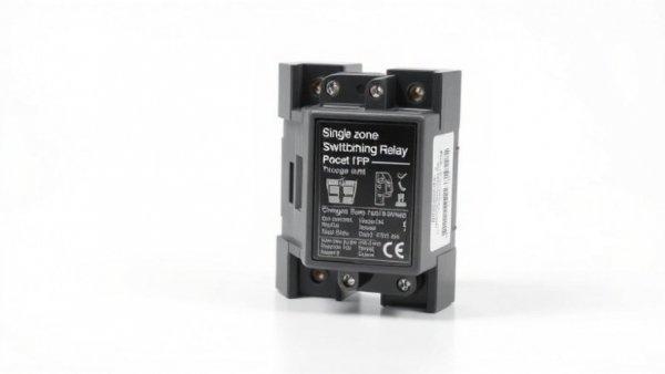 Compact single zone switching relay on a white background.