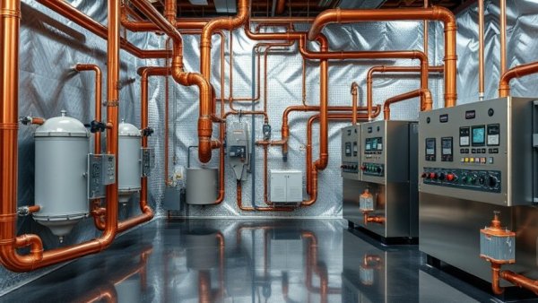 Modern geothermal system equipment in the geothermal market.