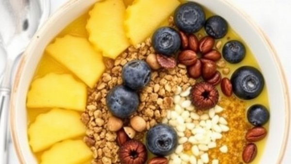 Pineapple Turmeric Smoothie Bowl