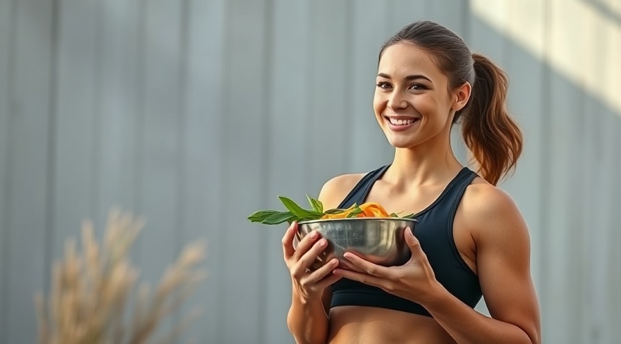 Confident athletic professional enjoying a healthy meal prep in soft morning light.