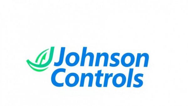 Johnson Controls logo highlighting sustainability.