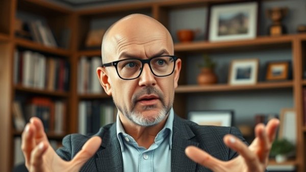 Handling pressure in fitness business lecture in office setting.