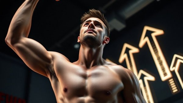 Mobility Training for Fitness Enthusiasts: Man reaching up in gym setting.