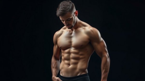 Muscular man contemplating fitness goals, maximize your gains tips.