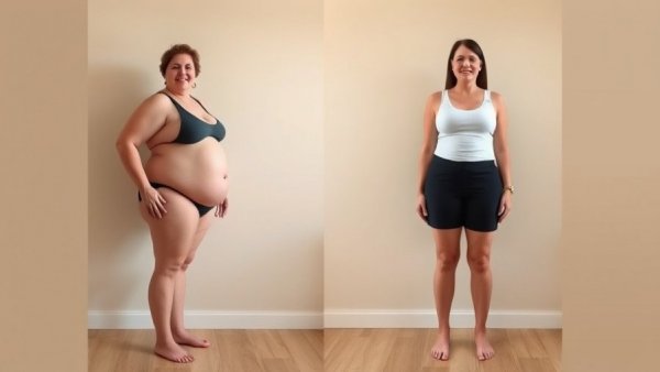 Weight loss coaching success stories before and after transformation.
