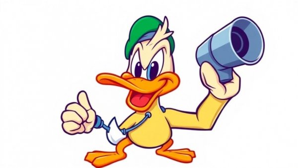 RectorSeal Duckt-Strip acquisition logo featuring a cartoon duck.