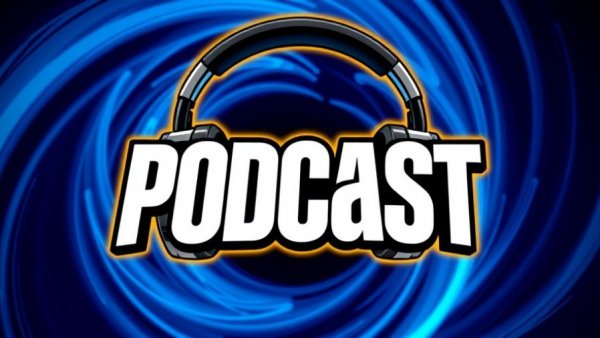 HVAC repair revenue trends podcast logo with bold text and headphones.