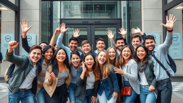 Genesis Health Clubs Acquisition celebration outside Colorado Athletic Club.