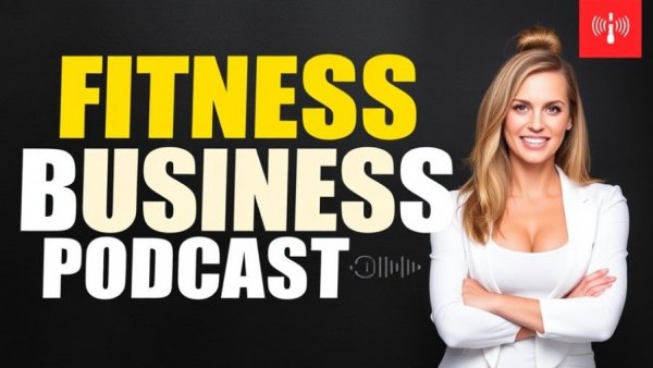 Burnout in the Fitness Industry podcast cover with logo and guest.