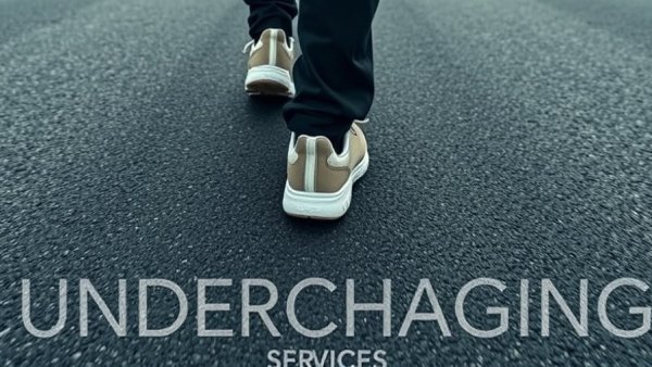 Sneakers on asphalt with text about raising prices.