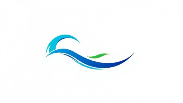 Johnson Controls logo featuring abstract blue and green wave design.