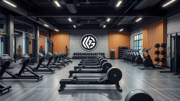 Spacious Transform Hub gym franchise interior with modern equipment.