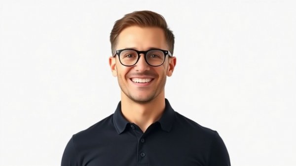 Smiling man in black polo representing personal trainer qualifications