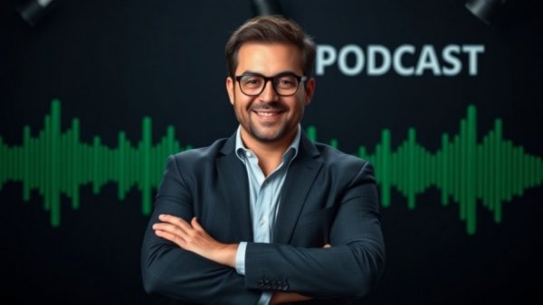 HYROX gym revenue growth podcast cover with host and waveform design.