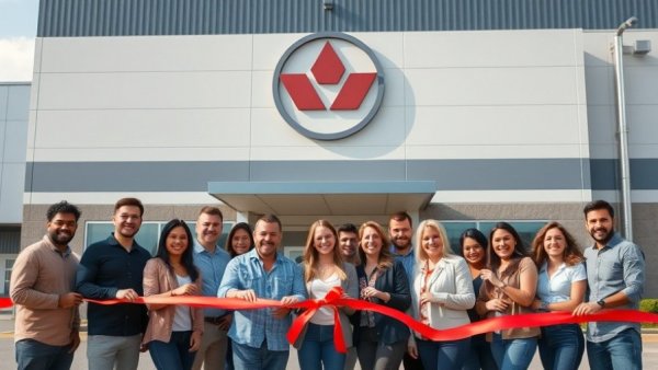 Trane Opens New Sales and Distribution Facility with ribbon-cutting ceremony.