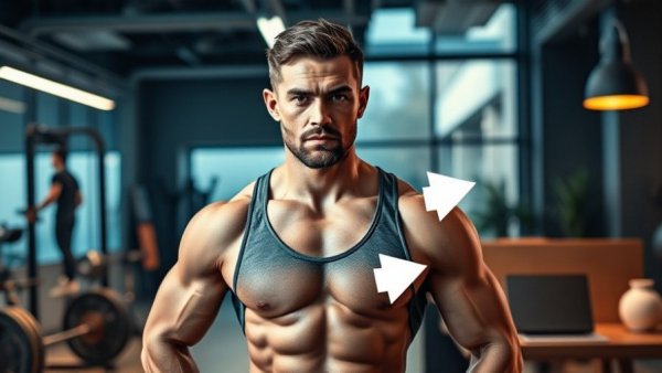 Transition from gym training to online coaching with laptop setup