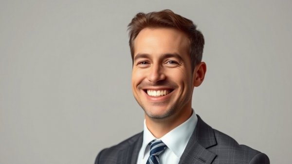 AHRI Leadership Transition: Professional businessman in suit smiling.