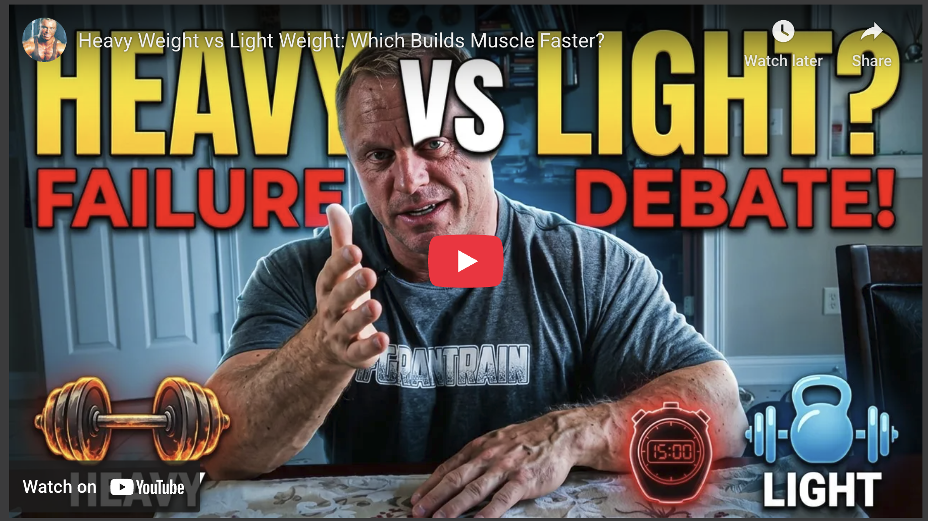 Focused athlete demonstrating muscle hypertrophy during intense weight training.