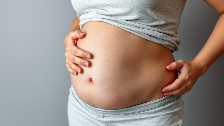 Person experiencing bloating, discussing bloating remedies and digestive health tips.