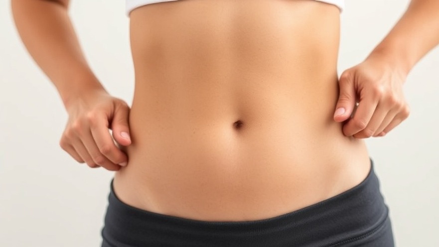 Flat belly showcasing core strength, ideal for a fitness community focused on personalized training.