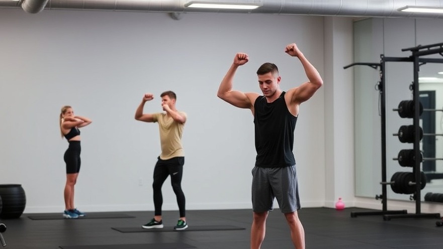 Gym members engaging in standing workouts, highlighting innovative fitness techniques for core engagement.