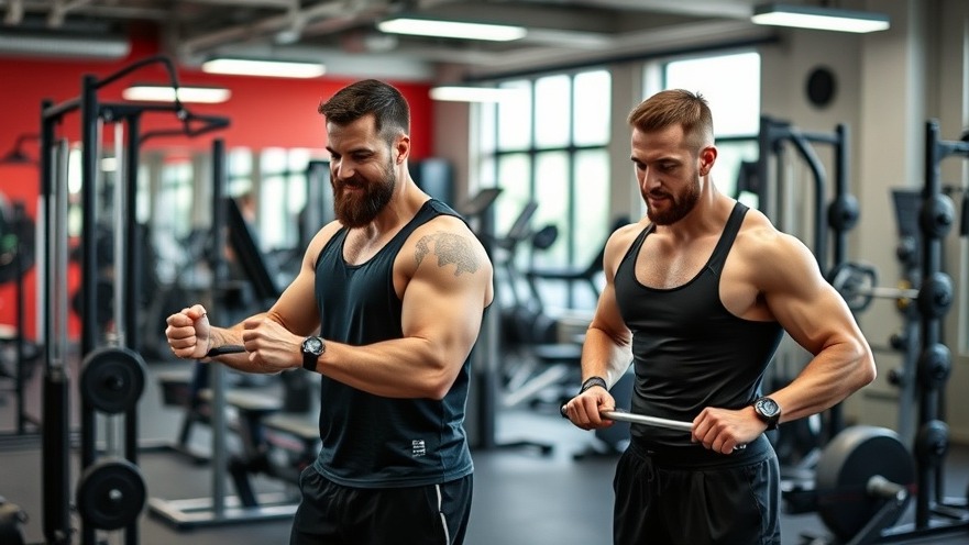 Gym owners working out together, promoting fitness and teamwork.