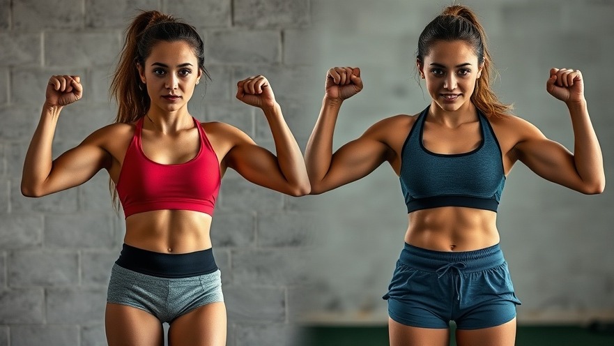 Female athlete transformation showcasing fat burning workouts and core strengthening exercises.