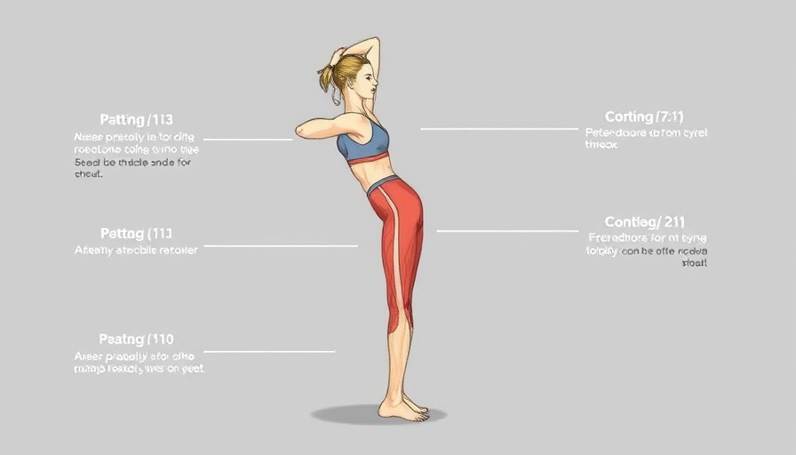 Illustrated 30-minute standing core workout guide