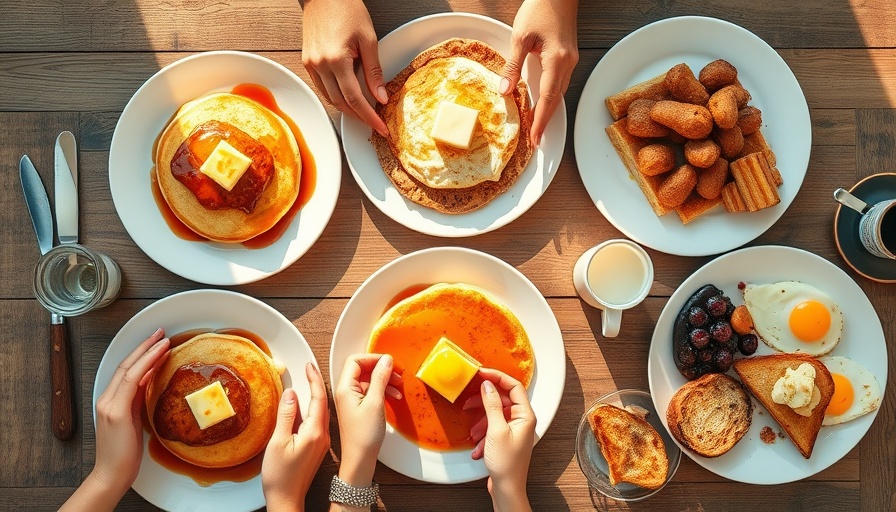 IHOP Everyday Value Menu breakfast dishes served on a table.