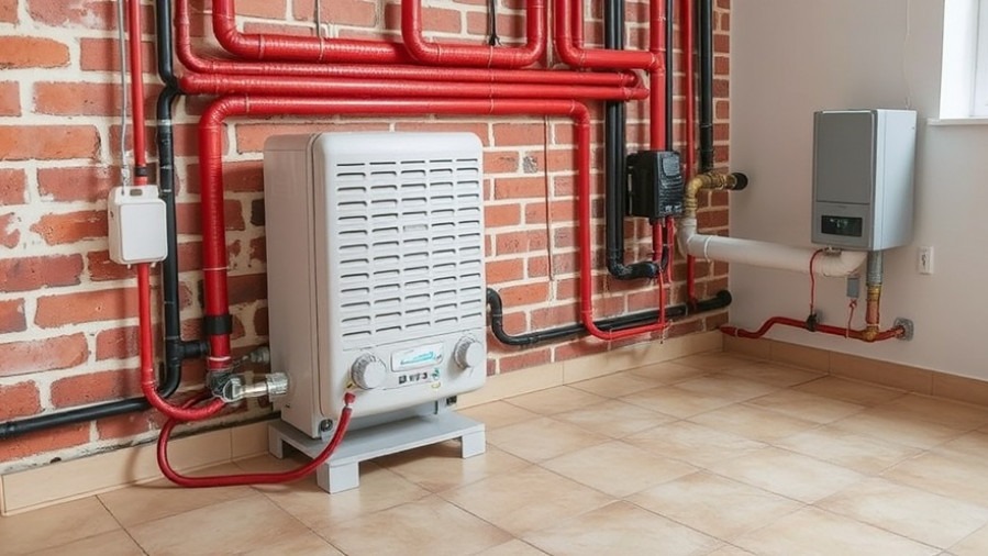 High-efficiency HVAC heating system promoting energy efficiency and carbon emissions reduction.