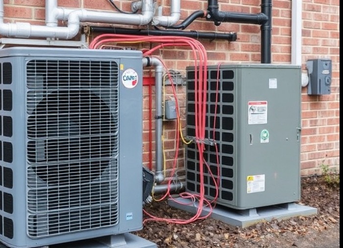 High-quality photo of an HVAC system for efficient climate control.