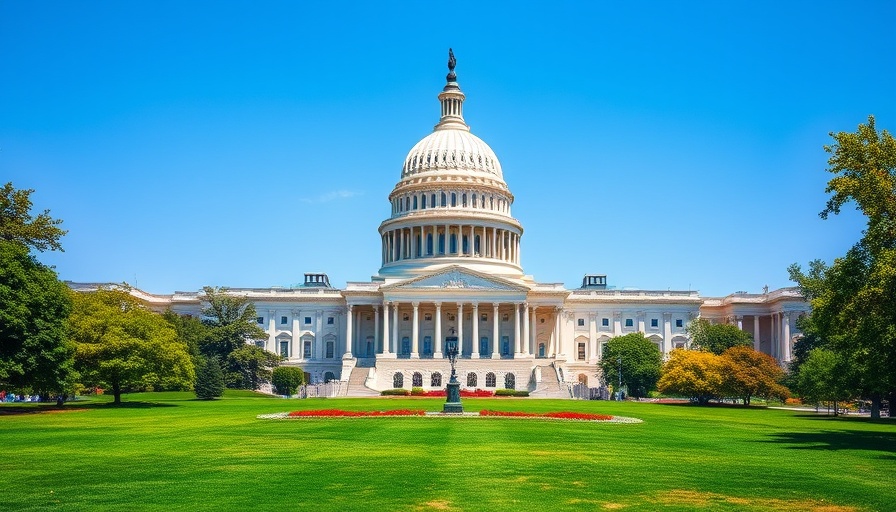 U.S. Capitol Building on a sunny day showcasing government opportunities.