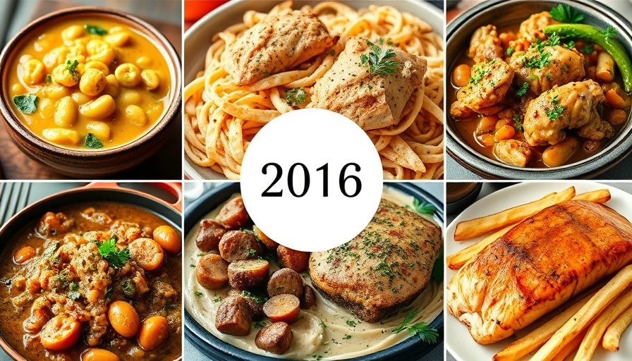 Weekly meal plan ideas featuring a variety of tasty homemade dishes.
