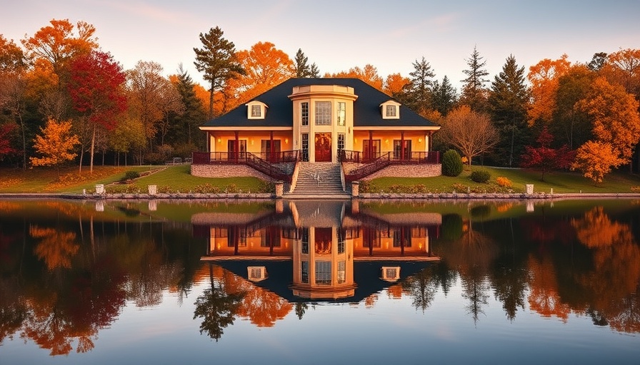 Elegant lakefront home ideal to buy a vacation home.