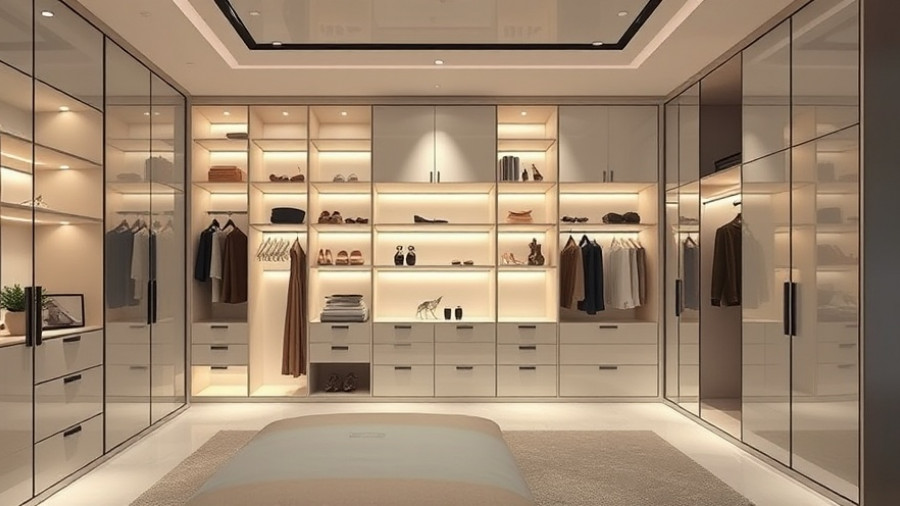 Modern wardrobe designs for 2025 with sleek finishes and ambient lighting.