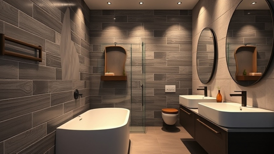 Stylish bathroom tile trends 2025 with modern design.