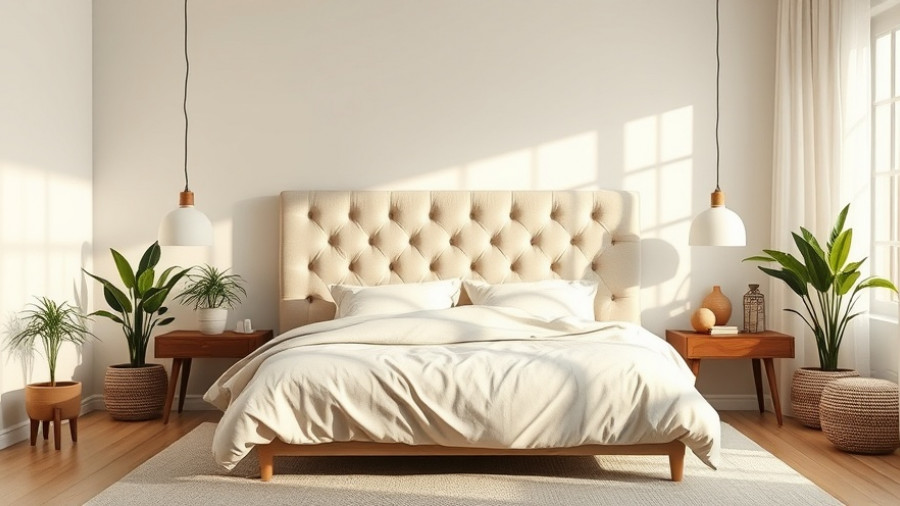 Elegant bedroom highlighting the importance of headboards in bedroom design.