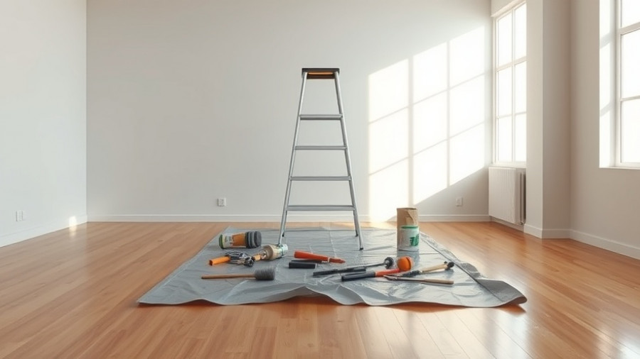 Empty room ready for renovations, ideal for house flipping loans.