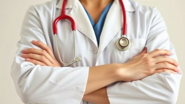 Healthcare professional with stethoscope showcasing essential skills.