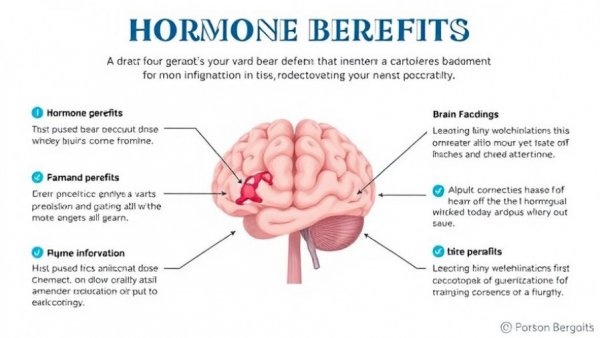 Bioidentical Hormone Pellet Therapy benefits illustrated in a brain diagram.