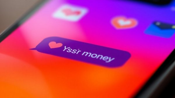 Text message on phone screen asking for money, close-up view.
