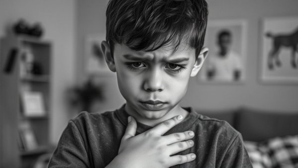 Monochrome portrait depicting GERD vs. Acid Reflux symptoms.