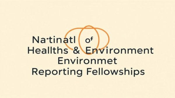 National Science-Health-Environment Reporting Fellowship logo with supporting organizations listed.