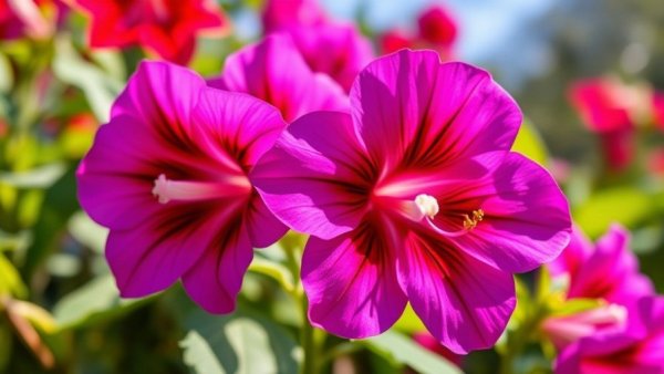 Vibrant purple gloxinia flowers show how to grow and care for gloxinia.
