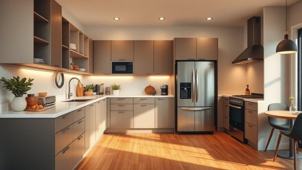 Modern kitchen design with appraisal waivers context.