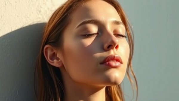 Young woman basking in sunlight, Skin Aging Causes in Hot Climates.
