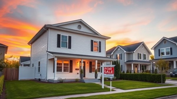 Home inspection preparation for sellers: modern house for sale.